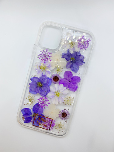 Coque De Protection Pour Iphone 14 Plus - Motif Fleurs Séchées - En Gel