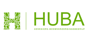 Logo van Huba hoveniers: "Huba hoveniers logo - expert in tuinonderhoud en tuinontwerp."