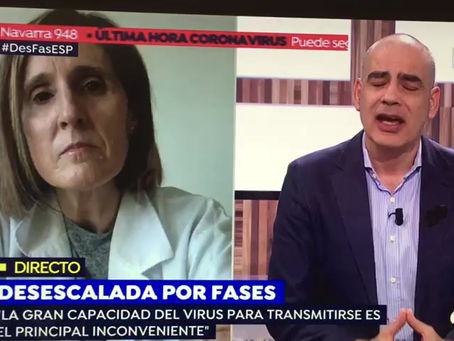 La Dra. Mª Isabel Sola Gurpegui (CSIC) responde acerca de la eficacia del ozono contra el Covid-19