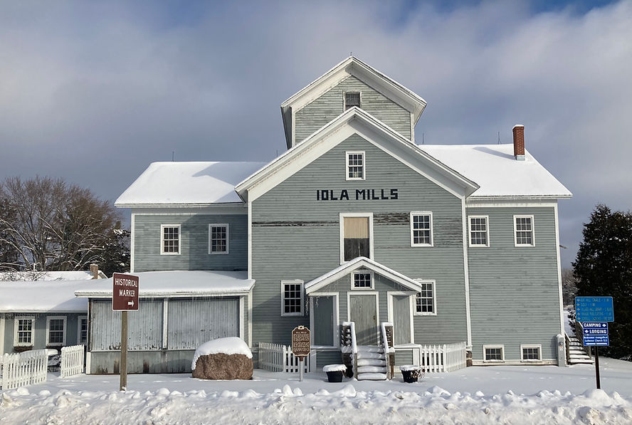 Iola Mills gelato cafe and event space 300 North Main Street, Iola