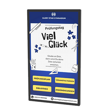 touchscreen signage