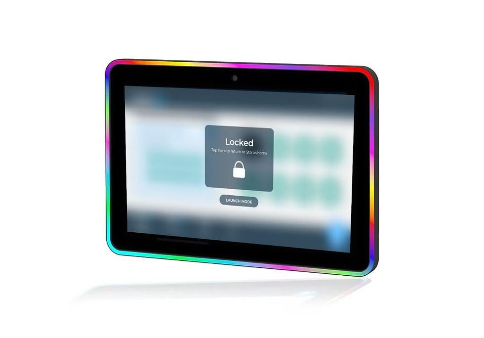 Thumbnail: Glory Star 10 inch Human Machine Interface interactive tablet for enterprise and assembly line monitoring.