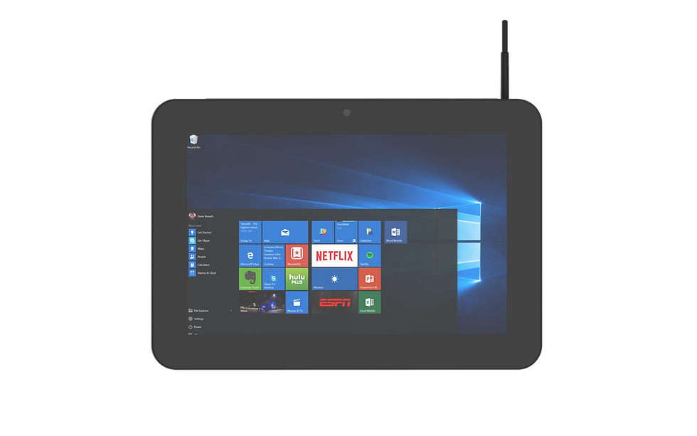 Miniaturbild: windows touchscreen computer