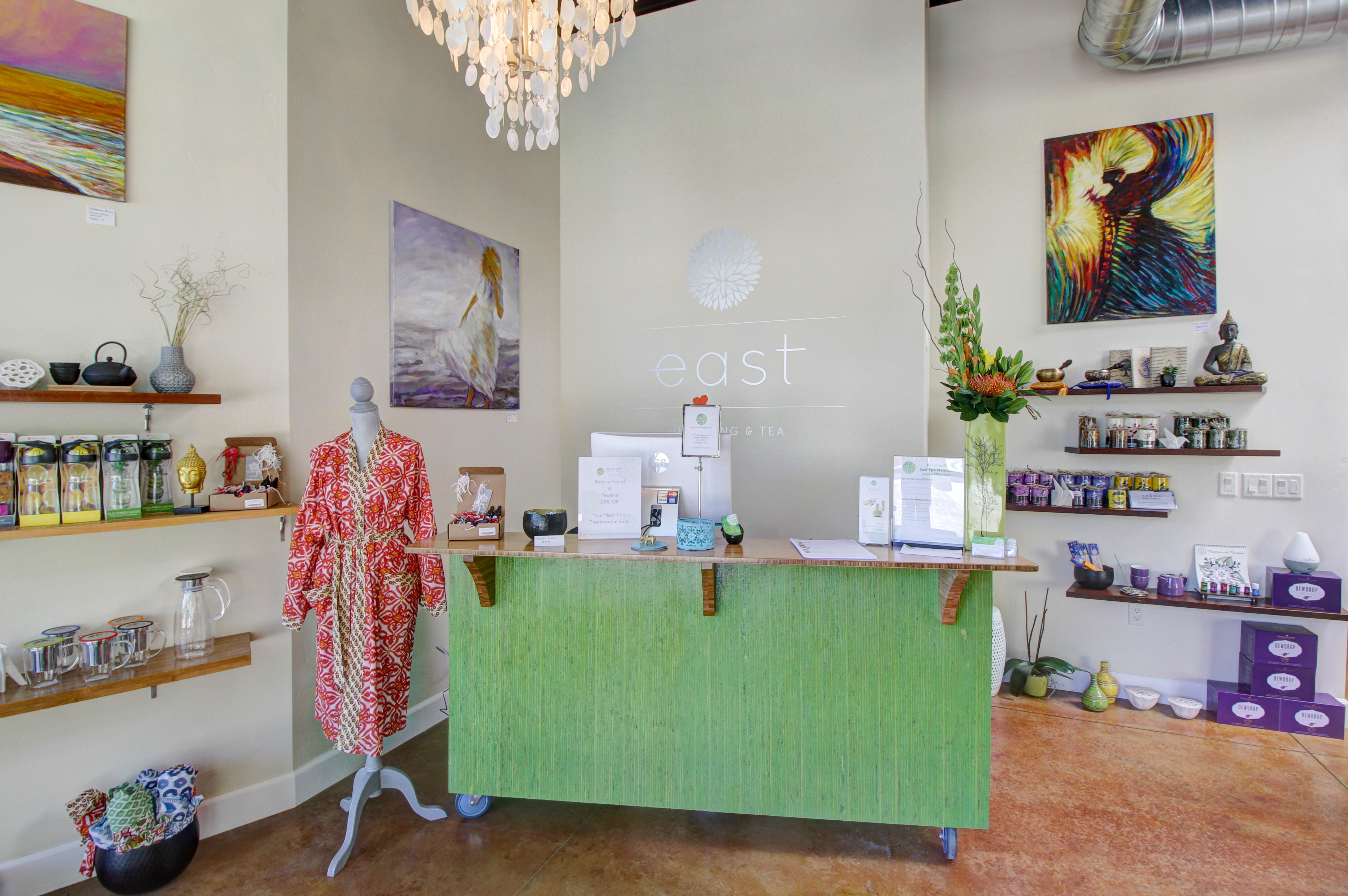 East Wellbeing Tea Lobby