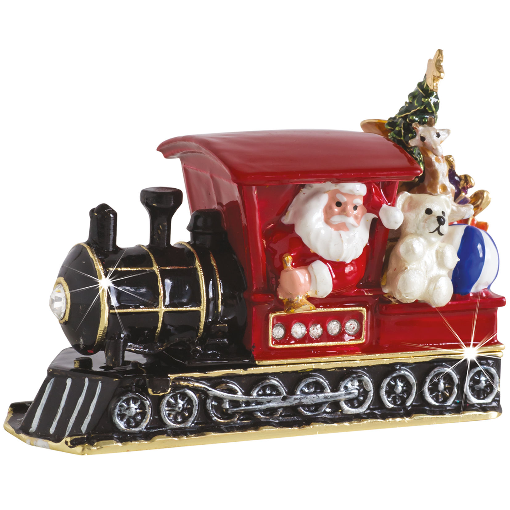 Santa on Train
