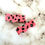 Thumbnail: Bright Pink, 80's Inspired Hair Barrettes, Wavy, Set of 2