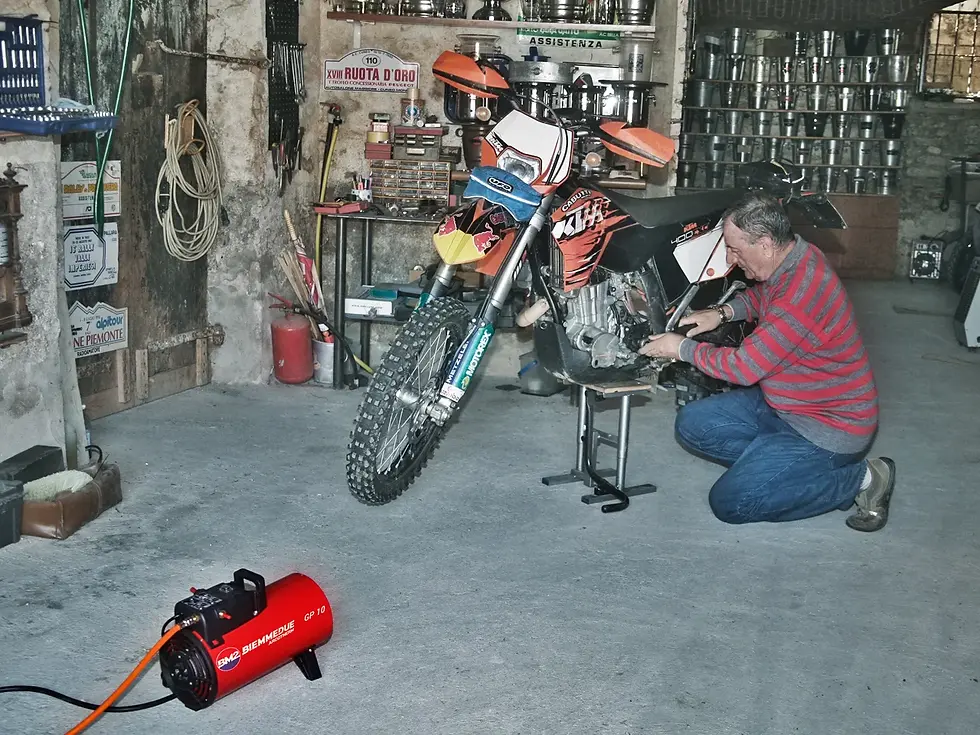 Miniatura: Calentador manual de gas propano de combustión directa BIEMMEDUE GP 65 M