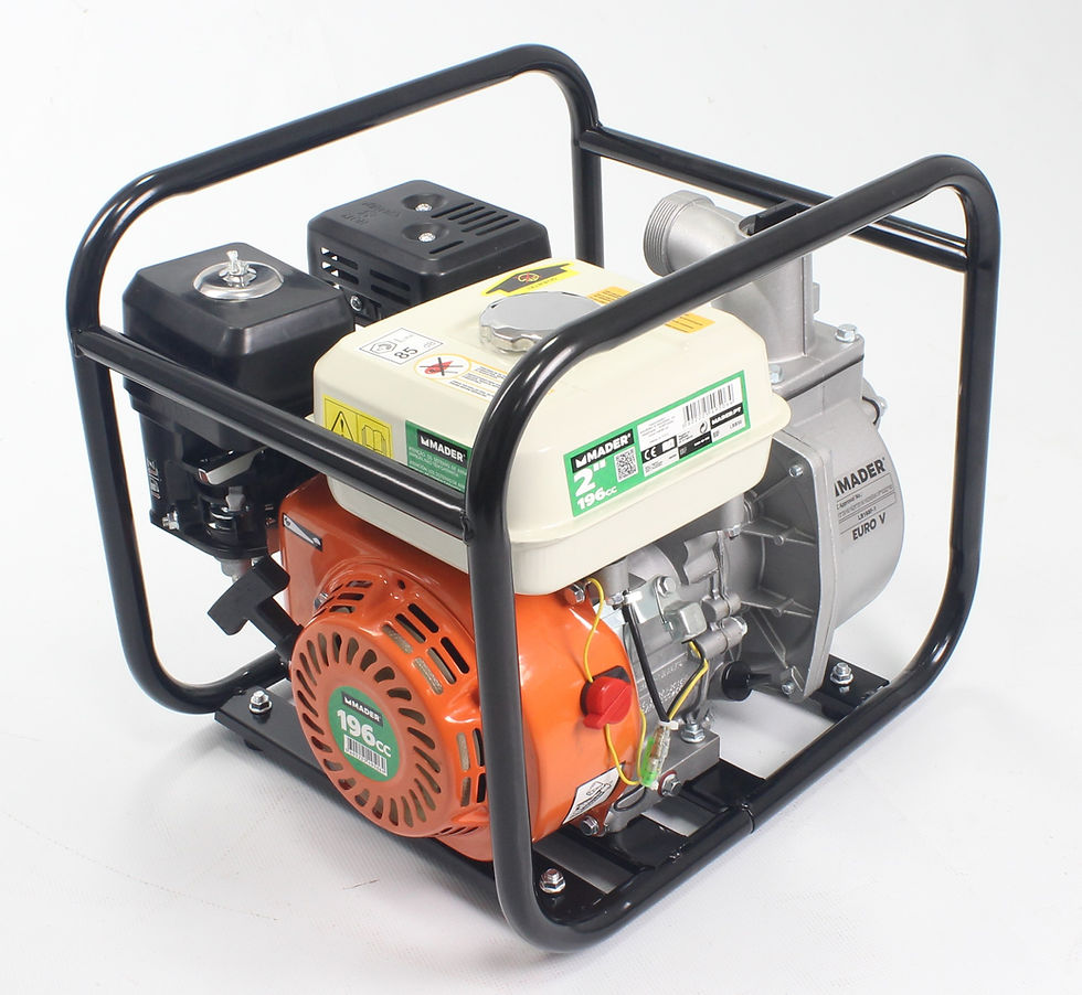 Motobomba 196cc, 2", 36 m³/h 49506 Mader