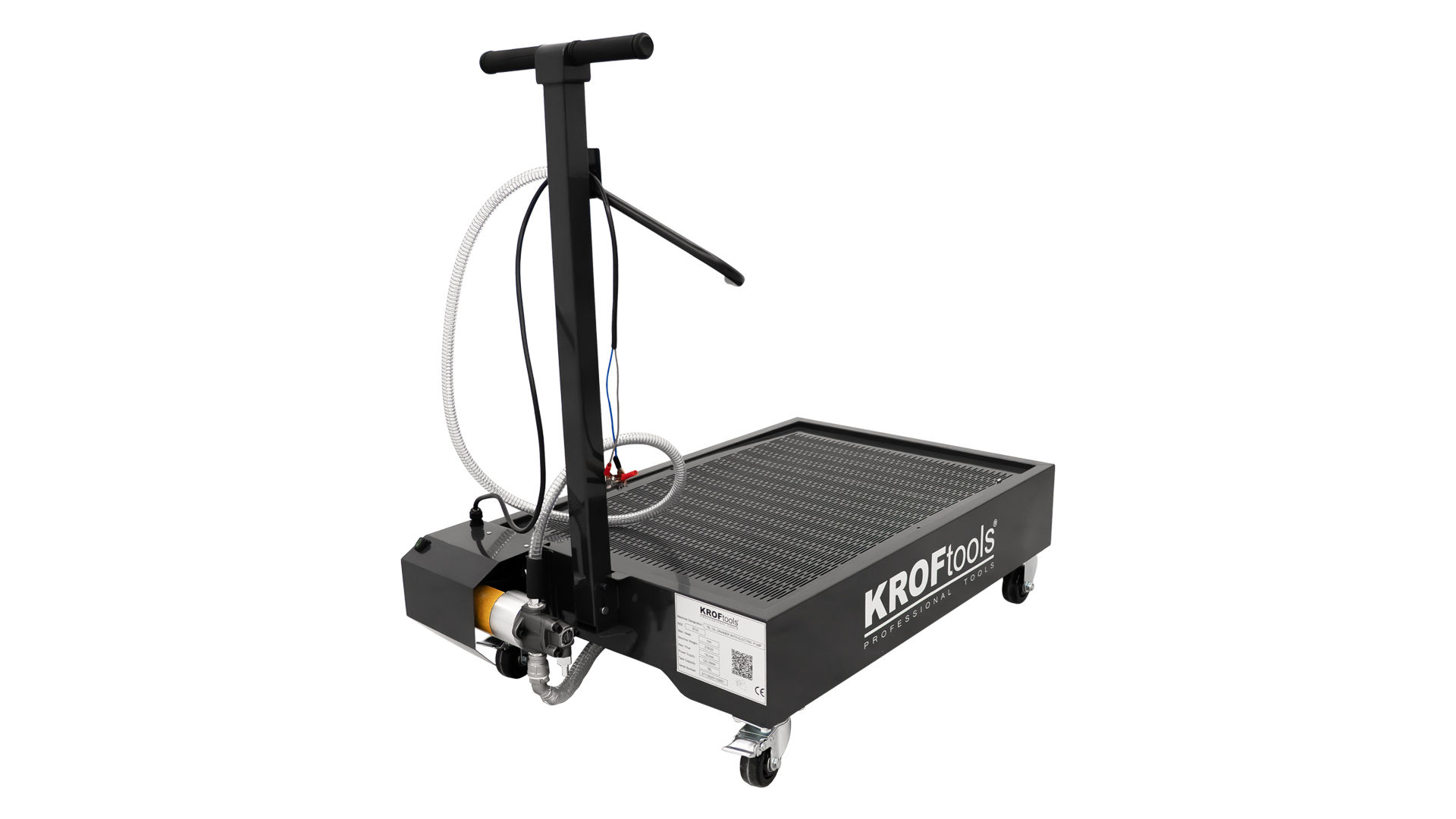 Aparadeira de Óleo de 76L com Bomba Elétrica 9724 Kroftools