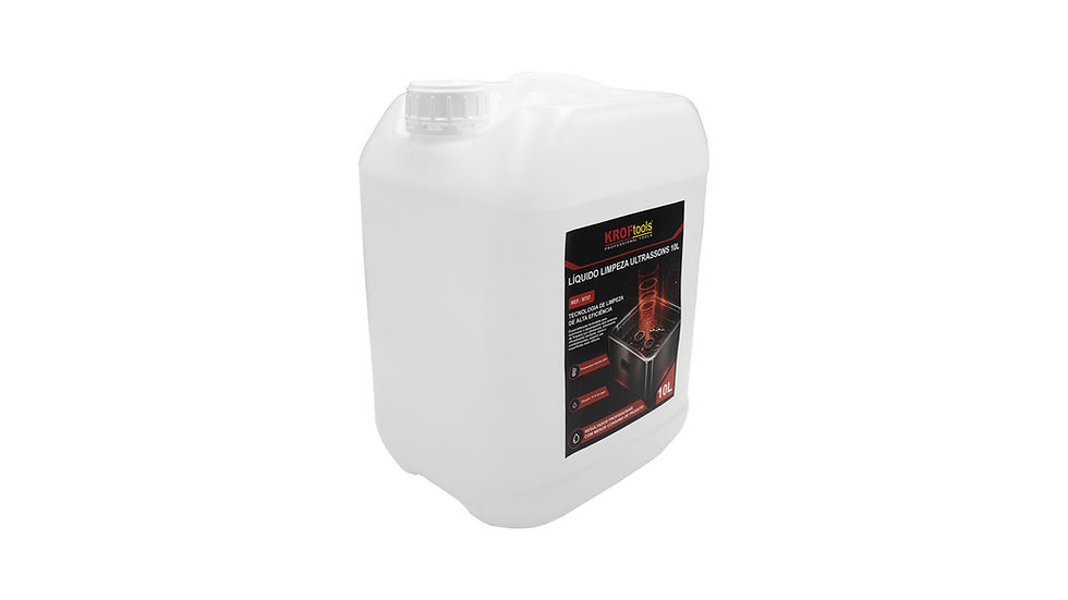 Liquido Concentrado de Limpeza 10L para Máquina de Ultrassons 9737 Kroftools