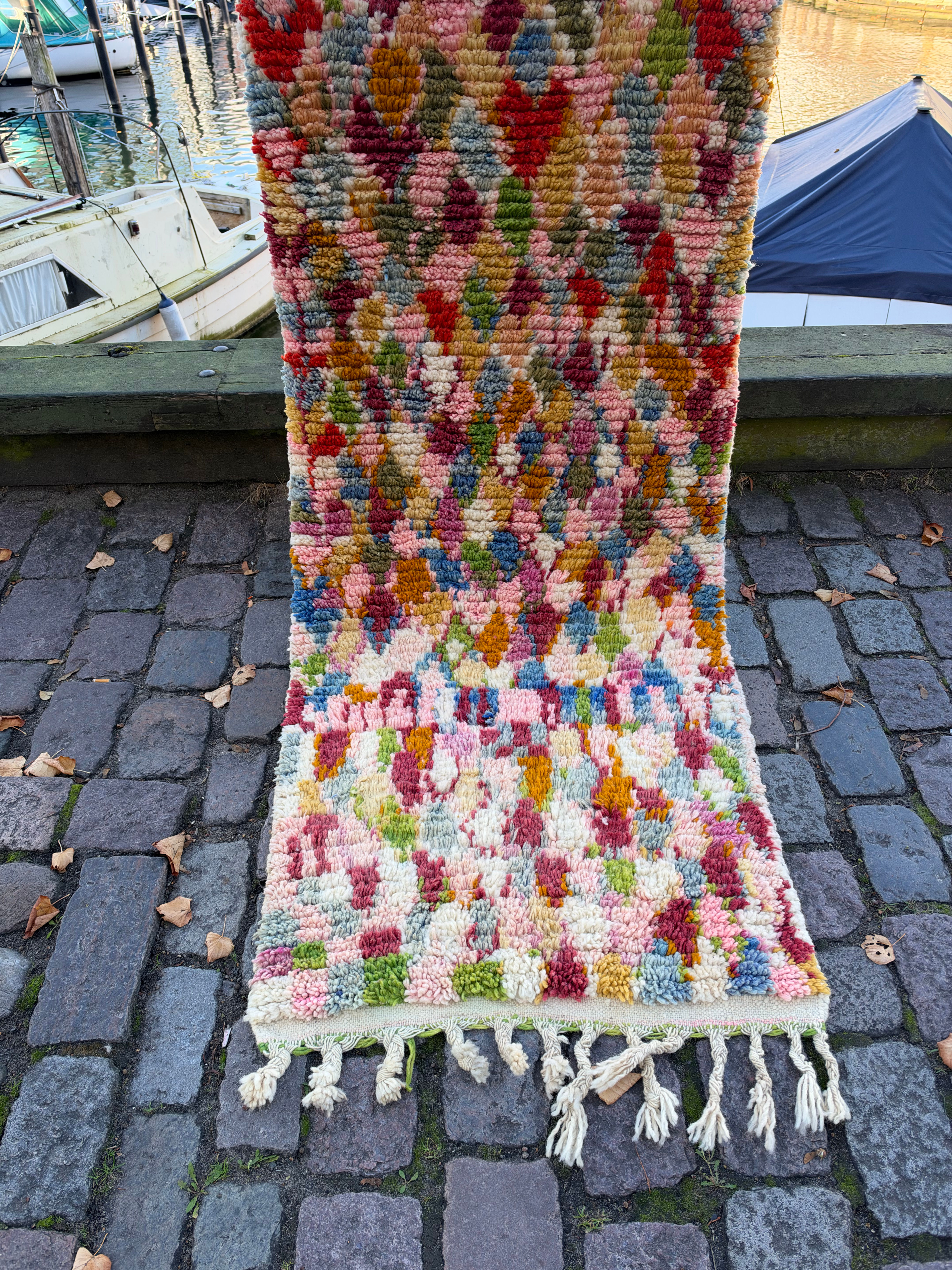 Boujaad tæppe Løber Efterår - 64x316