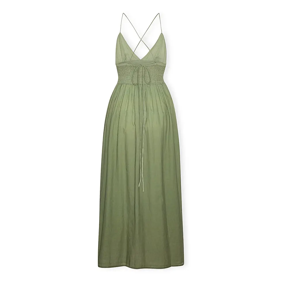 Miniaturebillede: Sorento Slip Dres, Olive - Luna Moon