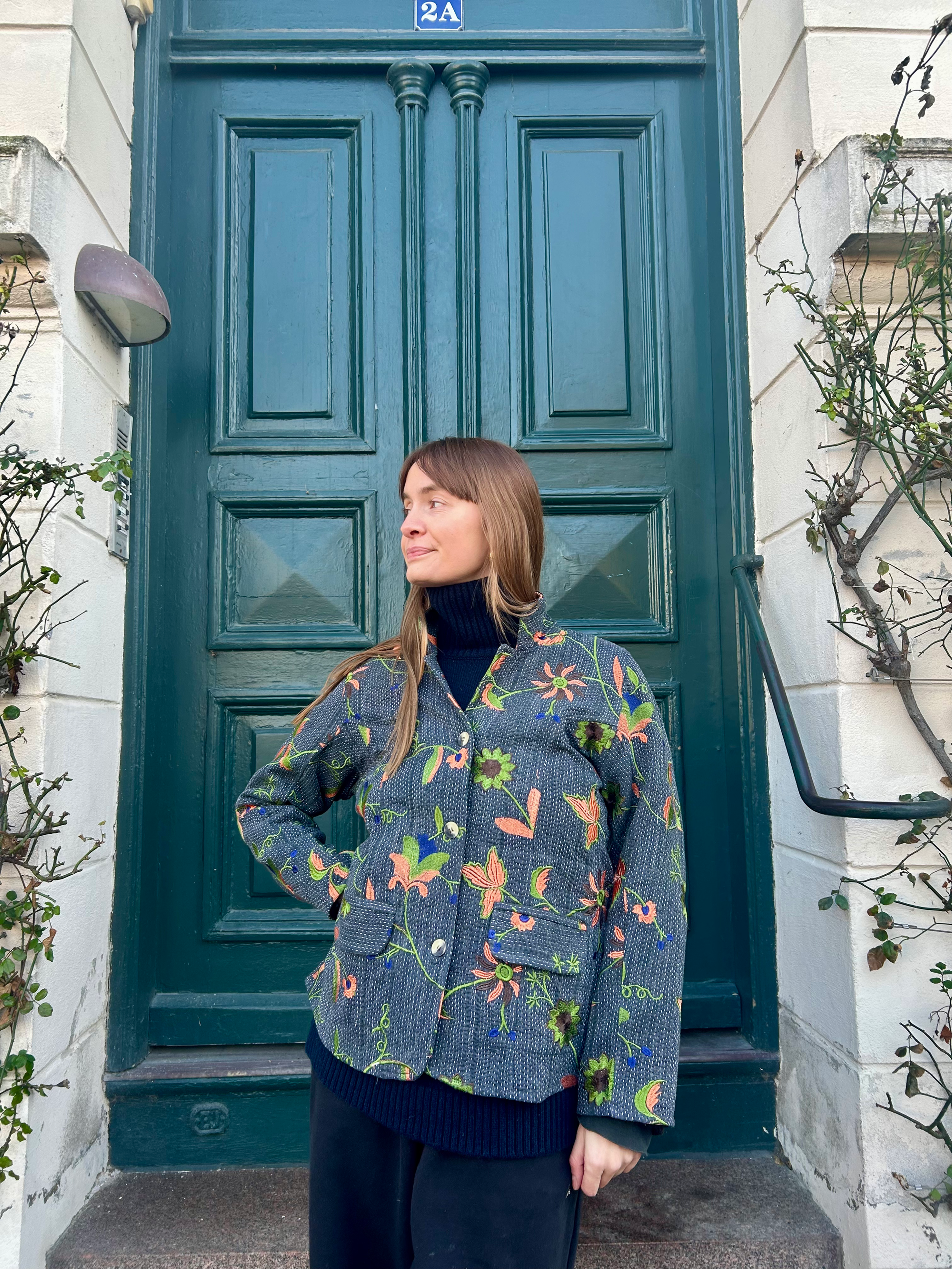 Embroidery blazer - STILLMIND