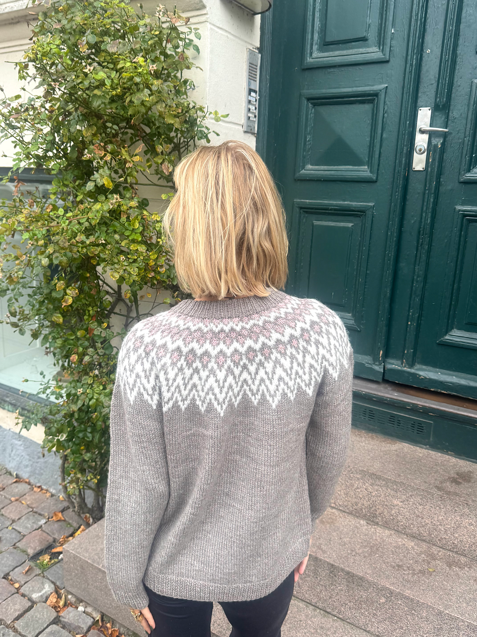 Miniaturebillede: Che Sweater Brown - Fuza Wool