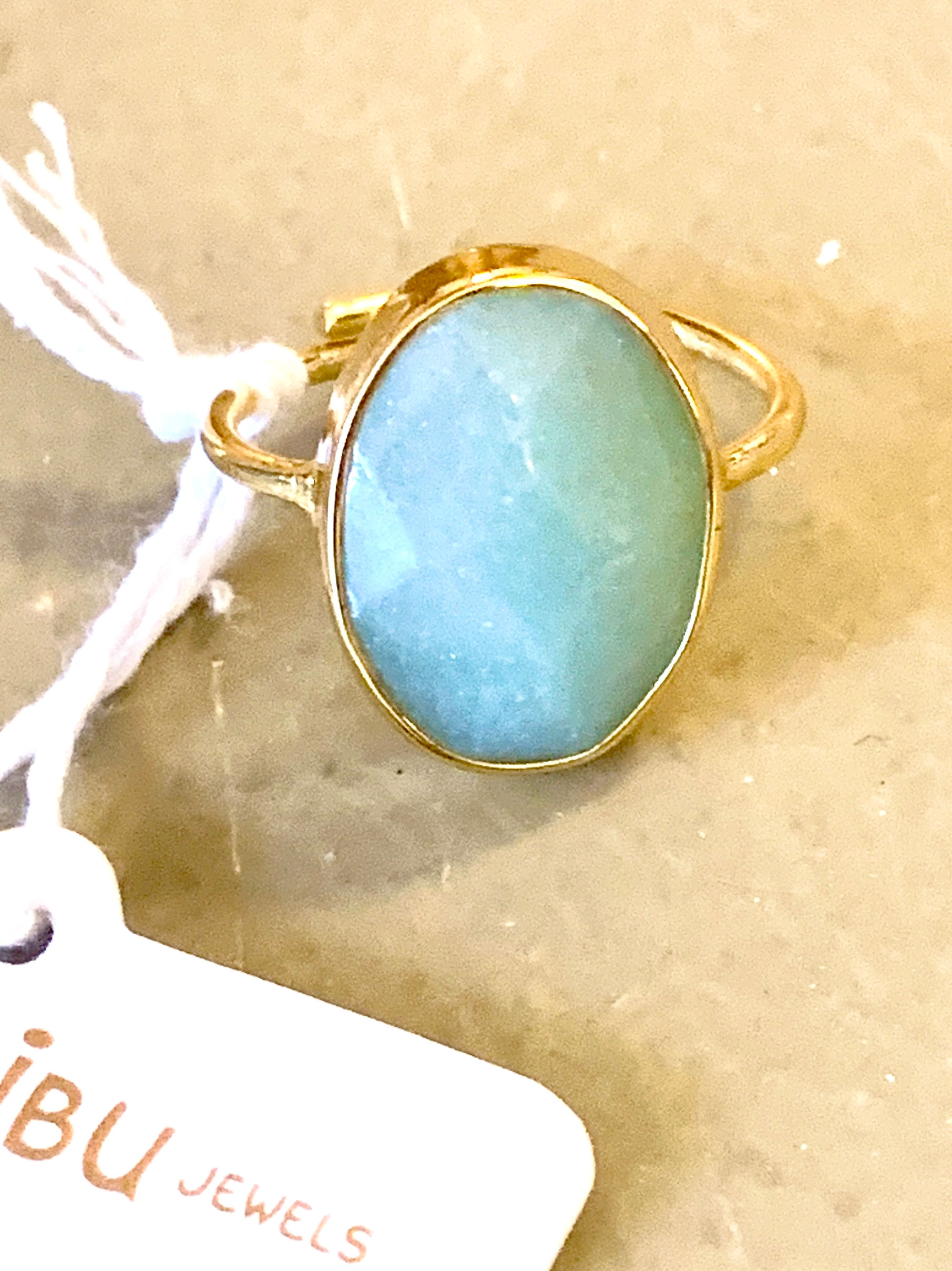 Stone Ring (green) - Ibu Jewels