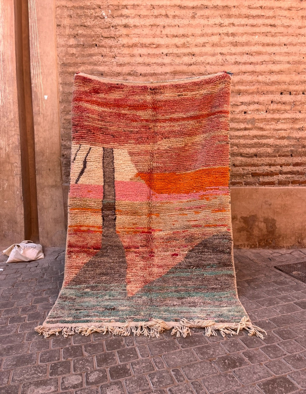 Berber tæppe - Sunset 140x220