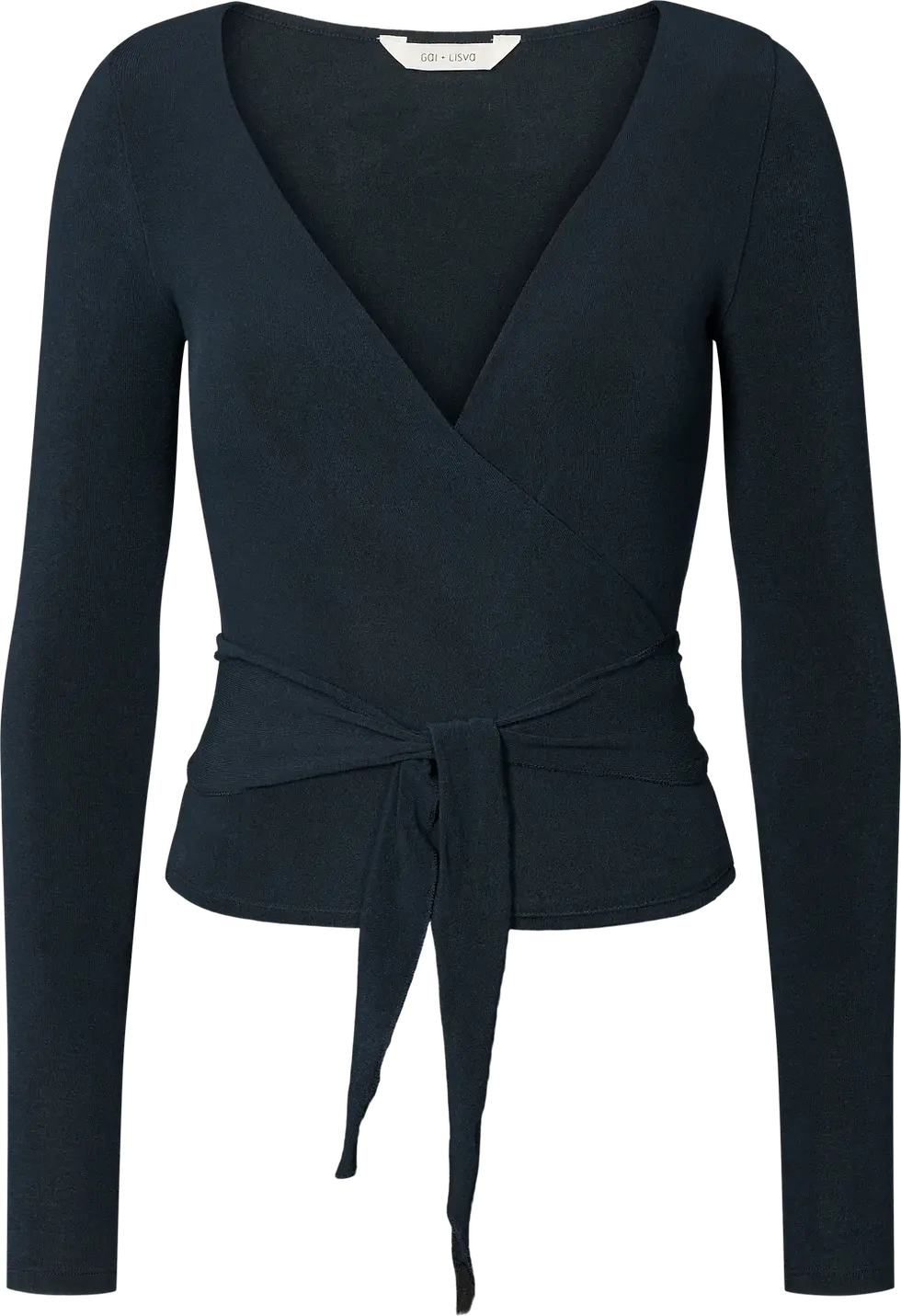Miniaturebillede: Anne Wrap top Midnight blue - Gai + Lisva