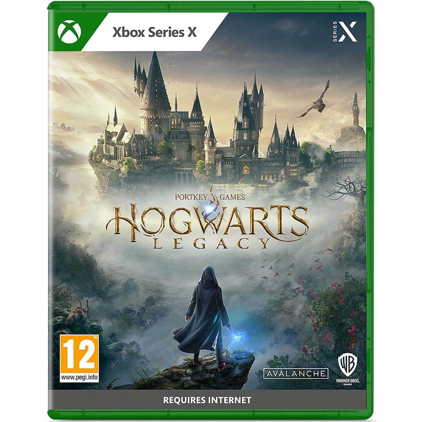 Hogwarts Legacy — Xbox Series X retail packaging