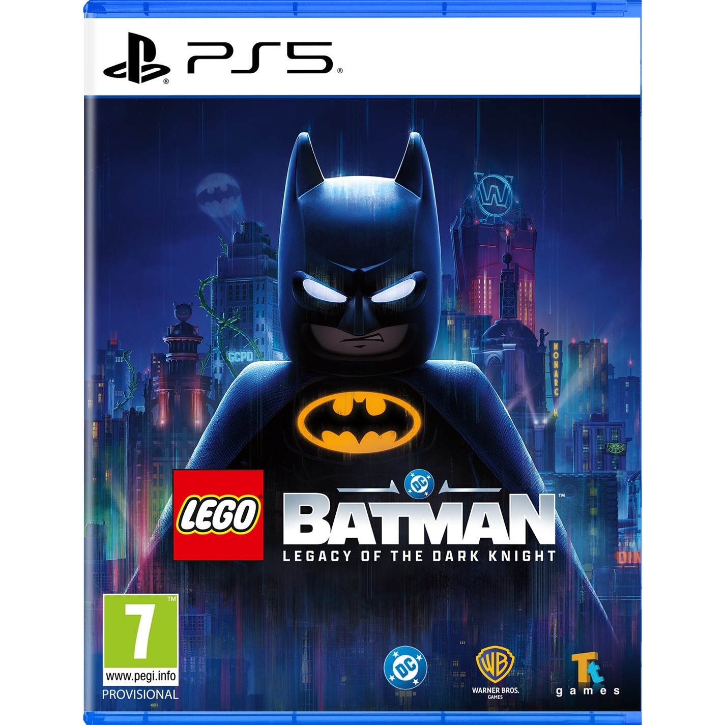LEGO Batman: Legacy of the Dark Knight — PS5 retail packaging