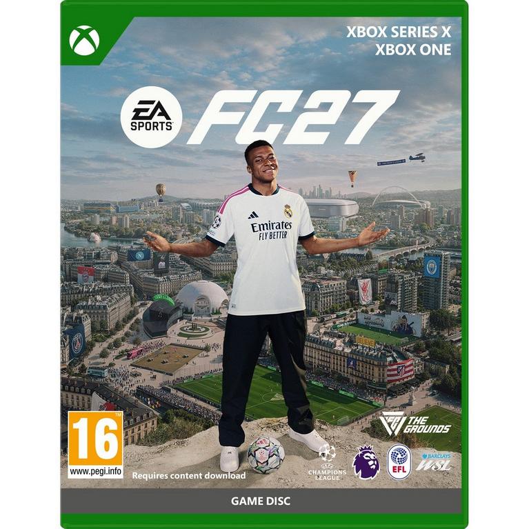 EA SPORTS FC 27 actual retail product packaging