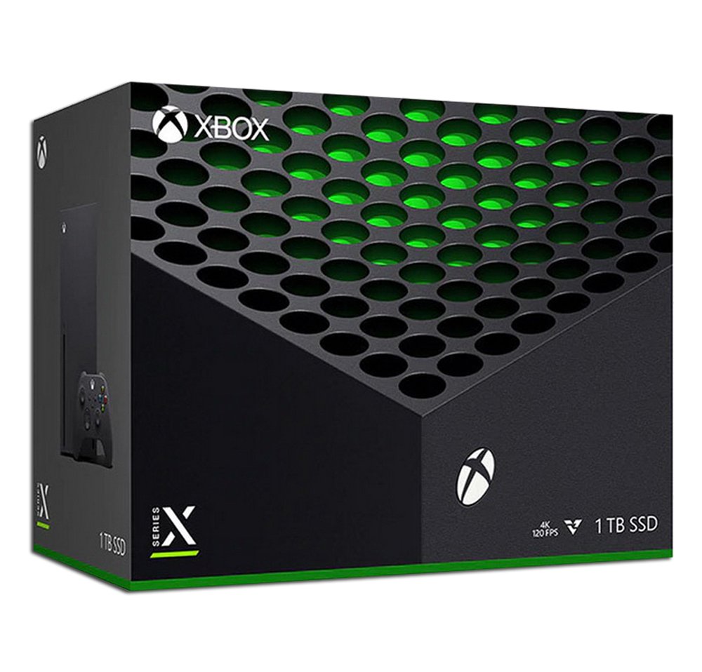 Xbox Series X 1TB — Black Disc Console + Gears of War: E-Day Bundle retail packaging