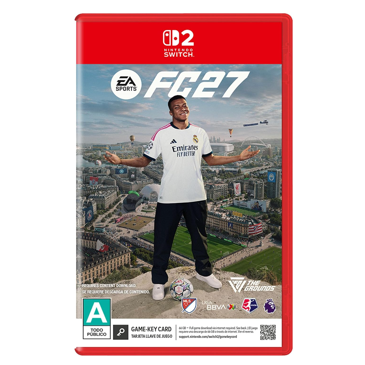 EA SPORTS FC 27 actual retail product packaging