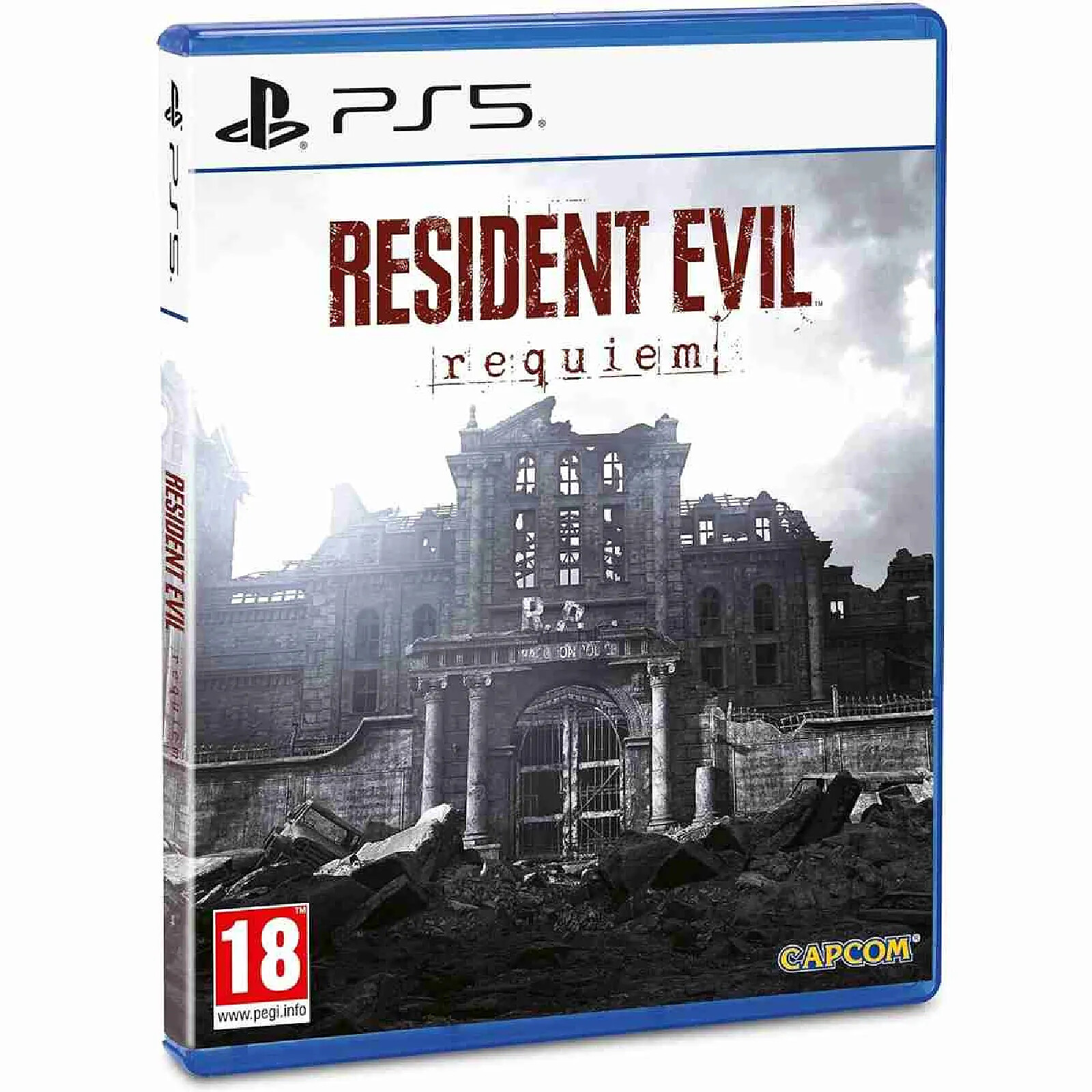 Resident Evil Requiem — PS5 retail packaging