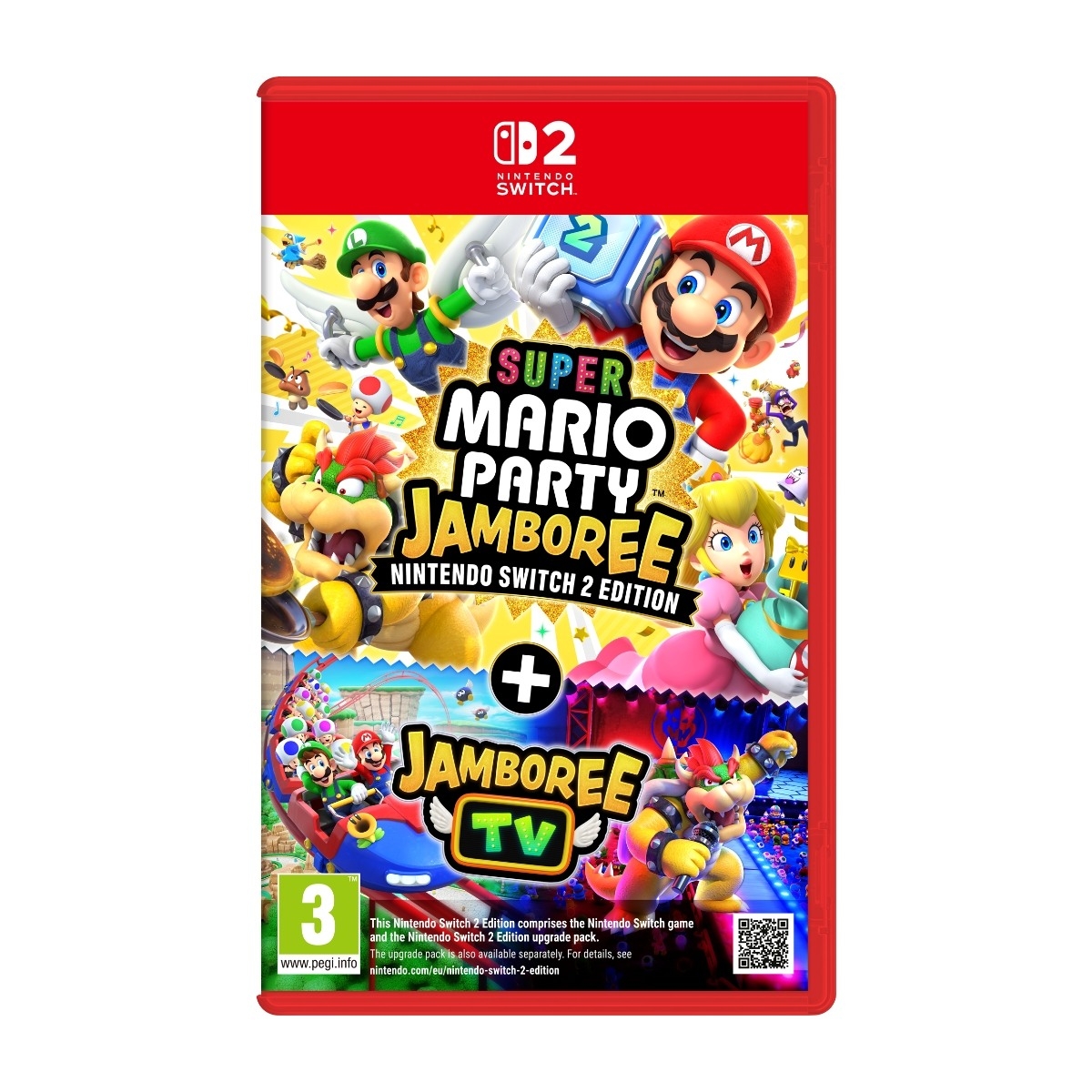 Super Mario Party Jamboree + Jamboree TV — Nintendo Switch 2 retail packaging