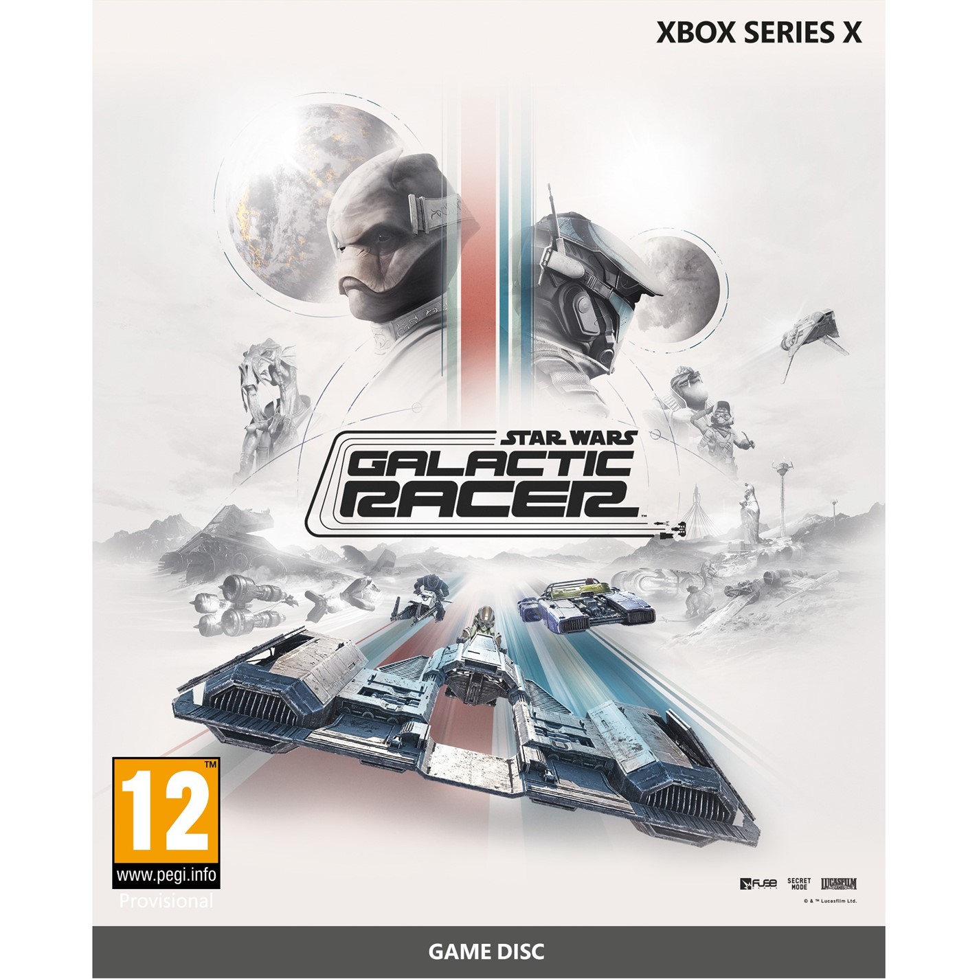 Star Wars: Galactic Racer — Xbox Series X retail packaging