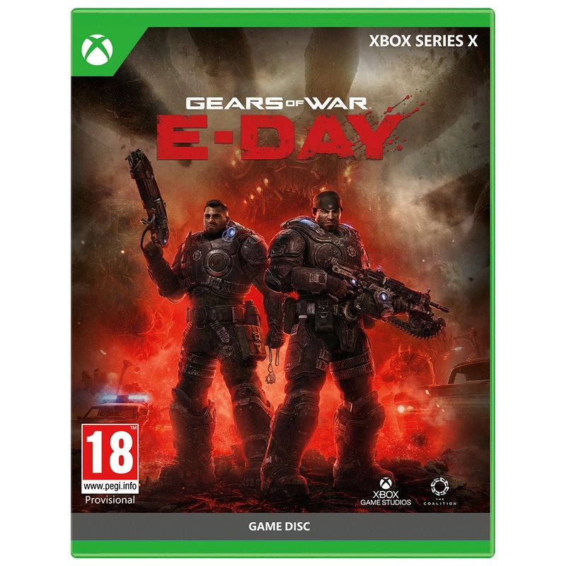 Gears of War: E-Day — Xbox Series X retail box cover