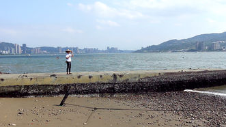 Fishing for view: Tamsui
