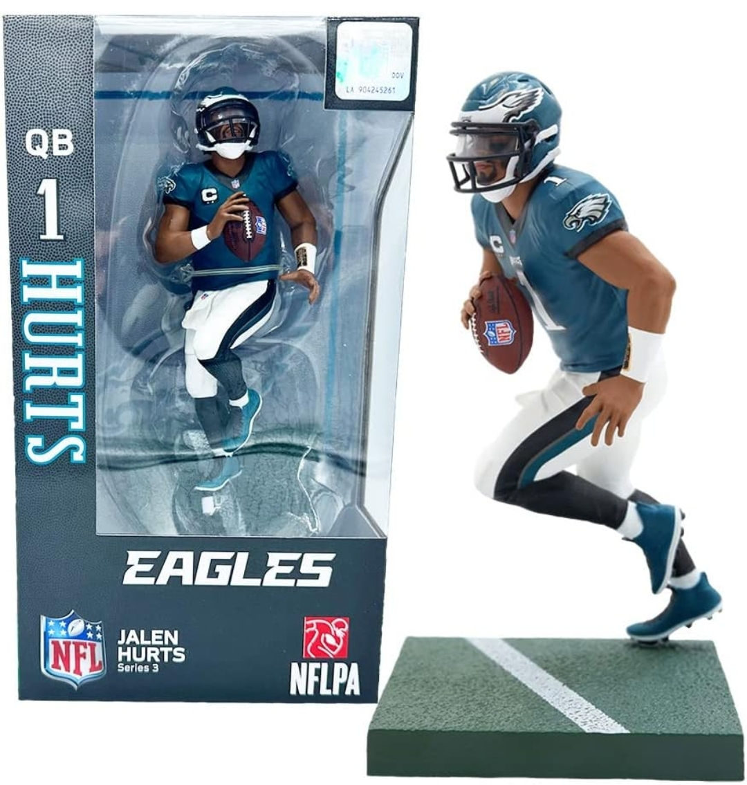 Jalen Hurts (Philadelphia Eagles)Imports Dragon NFL 6" Figure Series 3