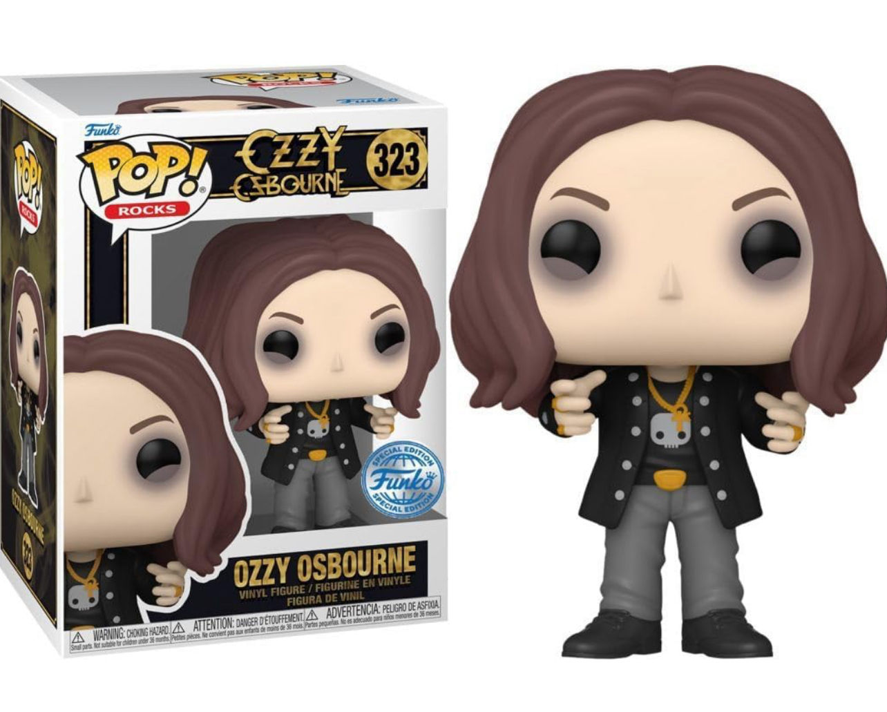 Funko POP Ozzy Osbourne in Black Suit Funko Exclusive #323