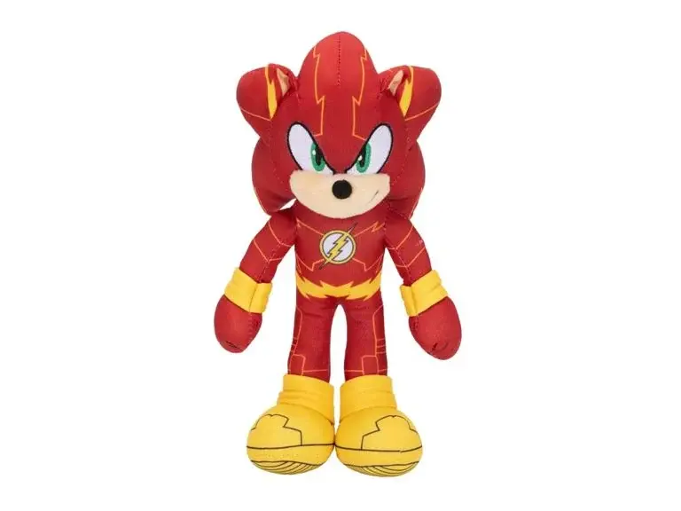 DC Comics x Sonic the Hedgehog 9" Sonic as The Flash Plush
