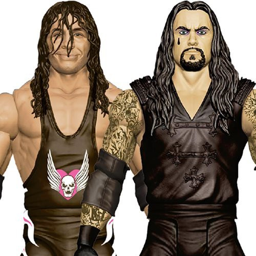 WWE Championship Showdown Series 8 Bret Hart vs Undertaker Action Figure 2Pack K & G Toy