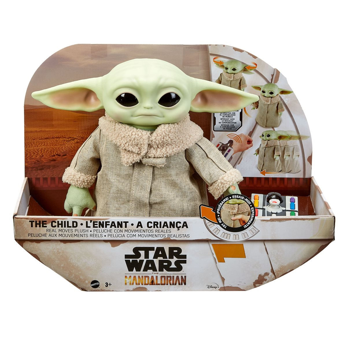 Star Wars: 11-inch The Mandalorian The Child Real Moves Plush