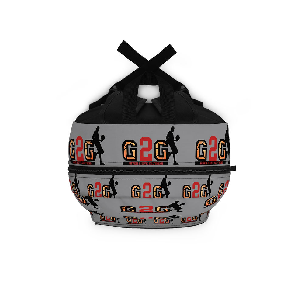 Thumbnail: G2G Silhouette Logo “Grey” Sports Bag- All Over Print