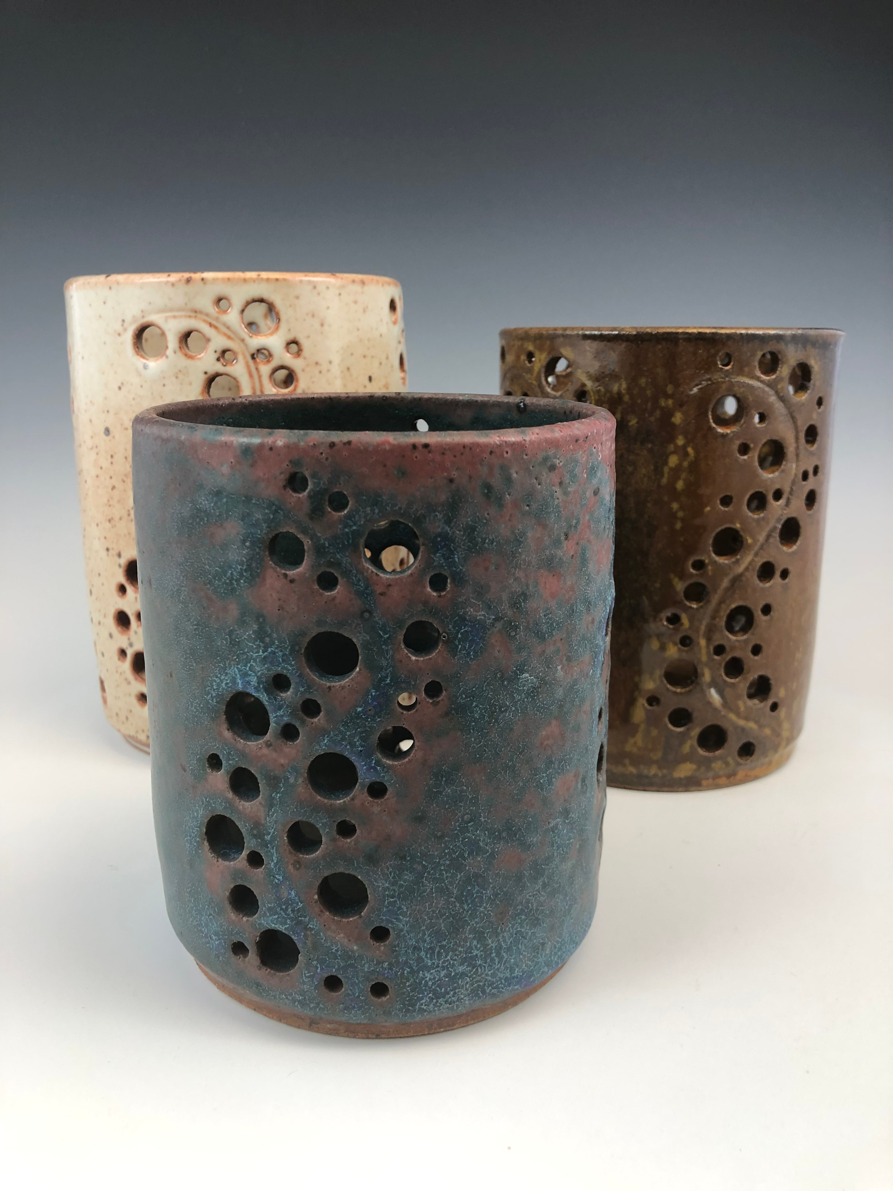 Stoneware Luminaries