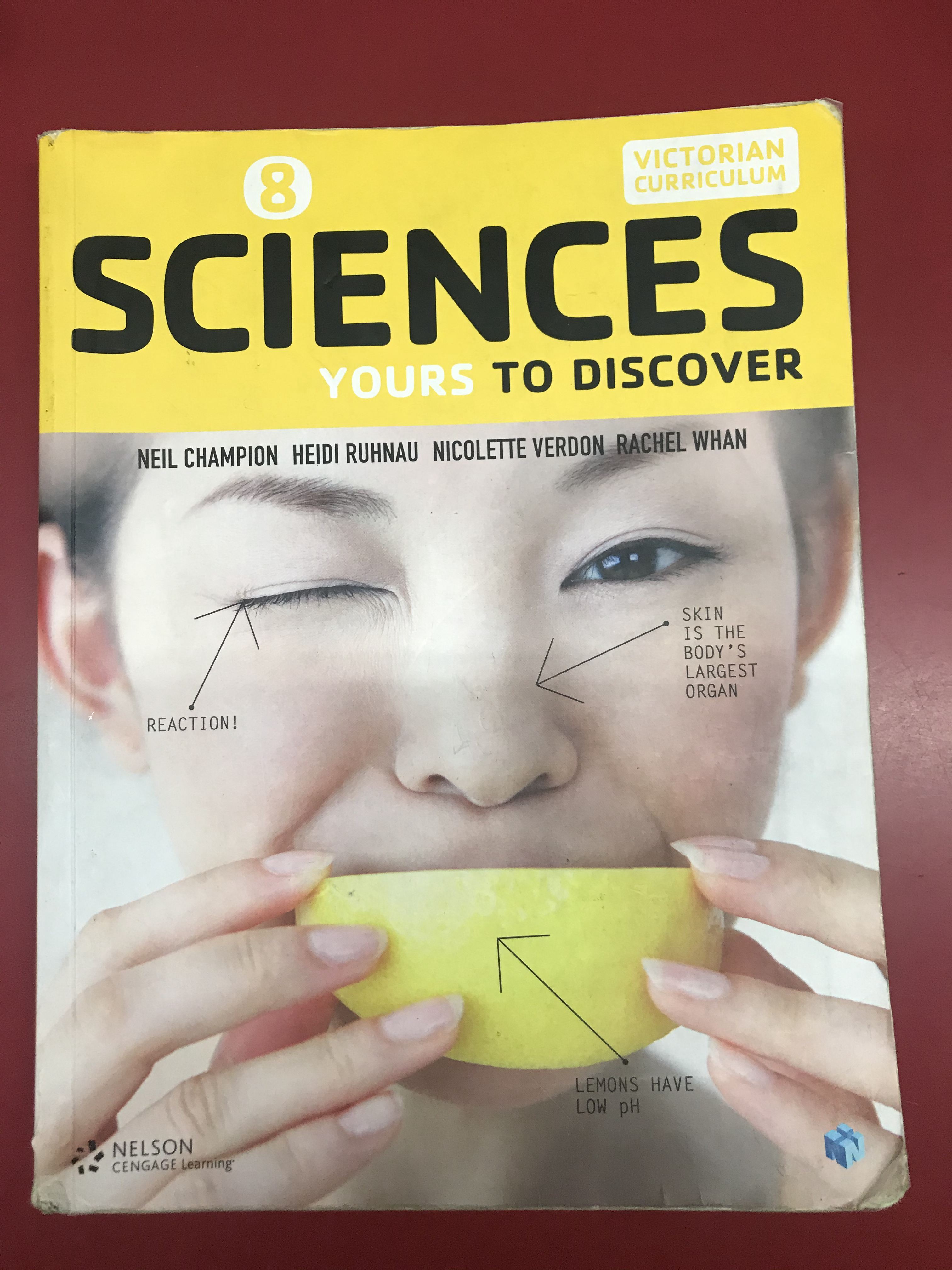 Sciences Yours to Discover 8 (SECOND HAND)