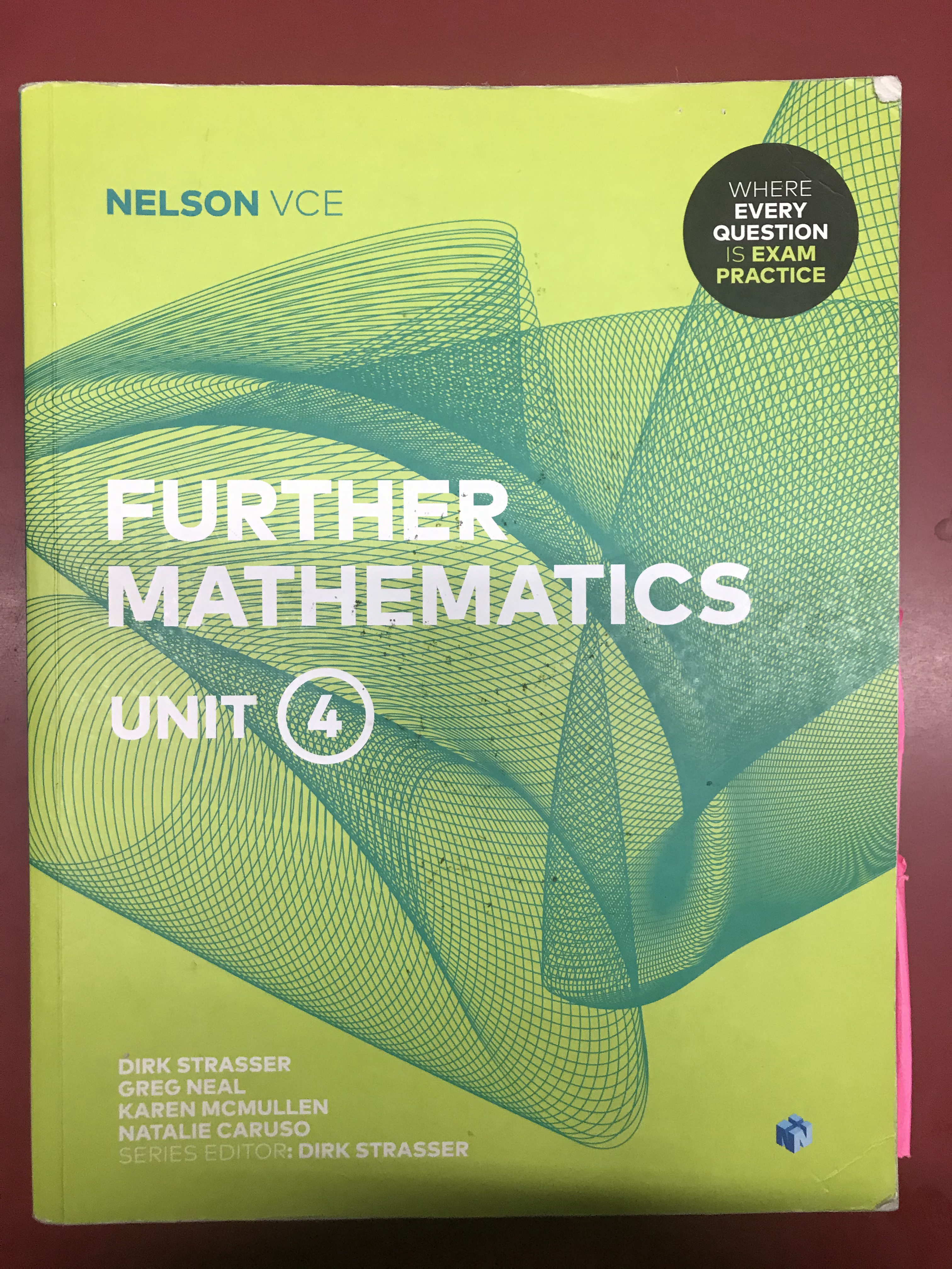 Nelson VCE Further Mathematics Unit 4 (SECOND HAND)