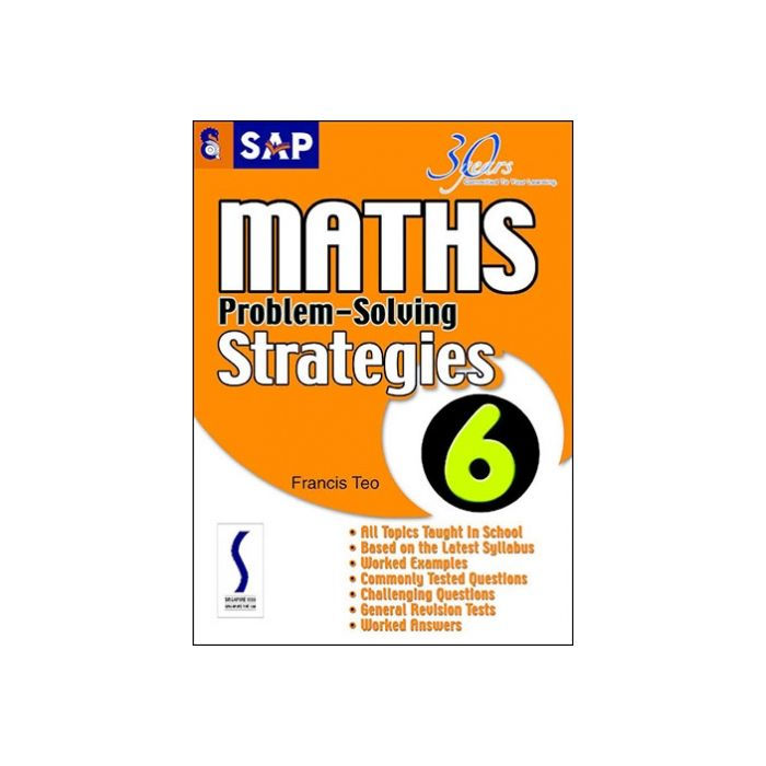 SAP Maths Problem-Solving Strategies Book 6 | FourSquare Education