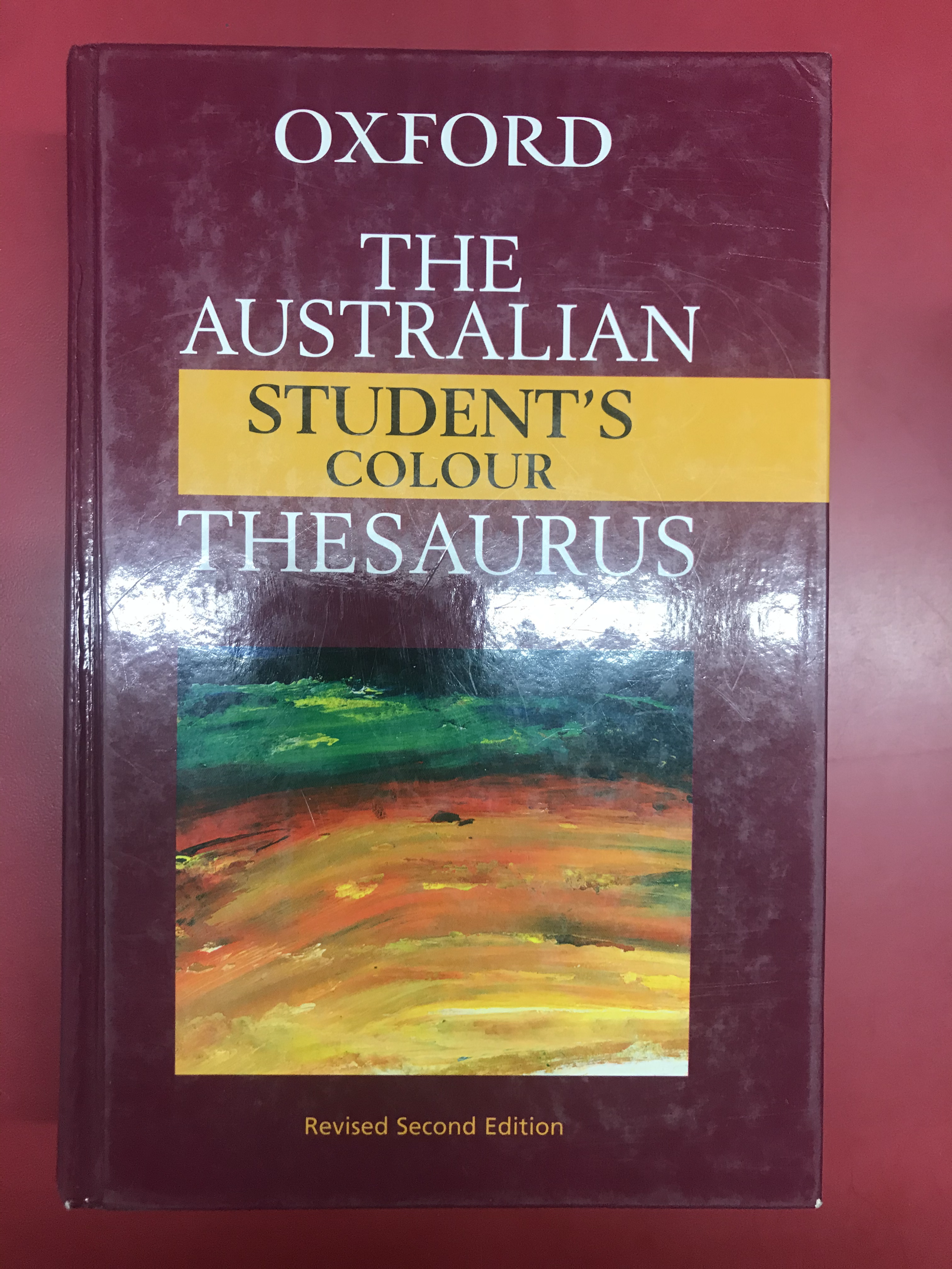 Oxford The Australian Student's Colour Thesaurus (SECOND HAND)