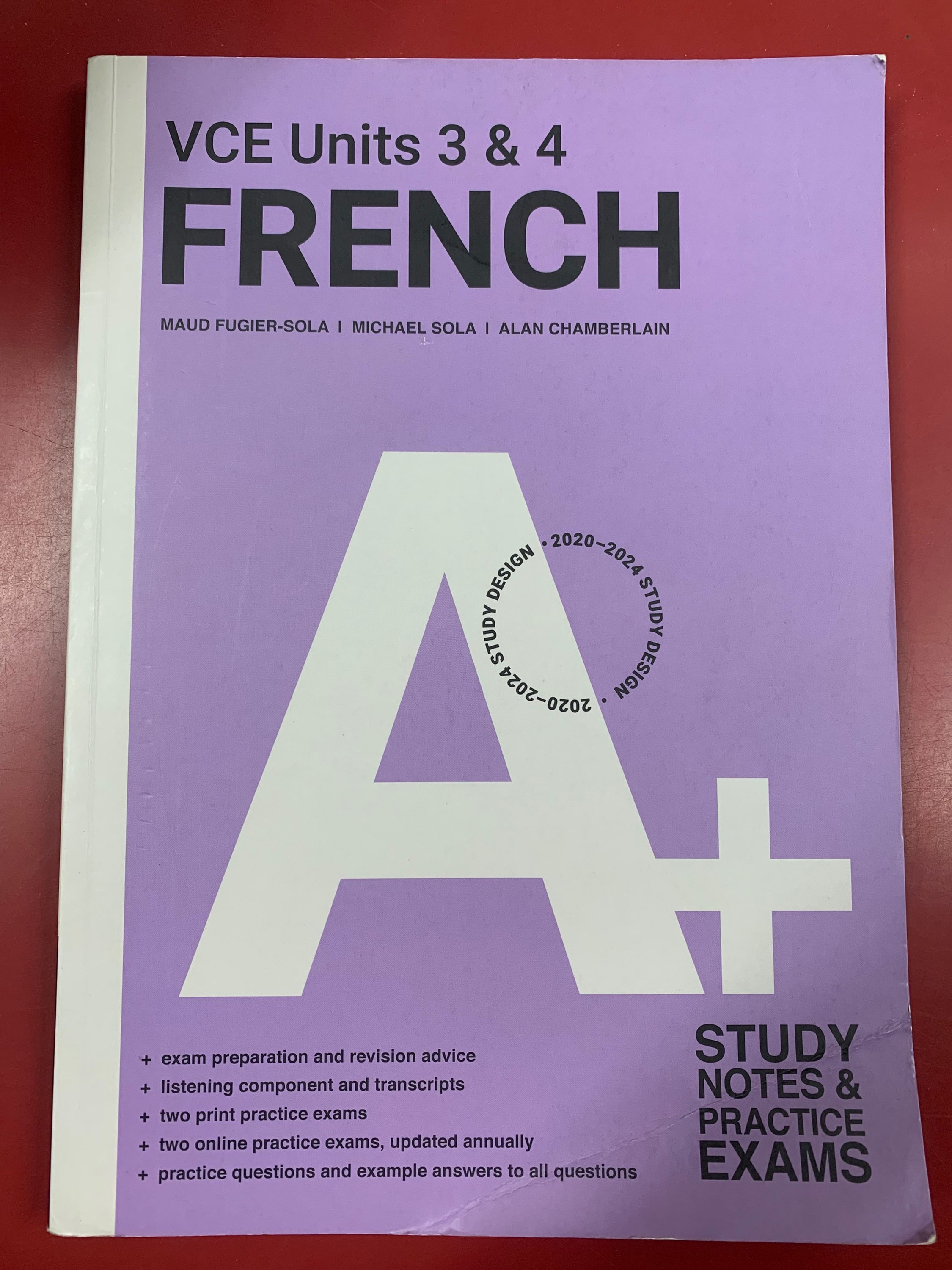 A+ French Exam Units 3&4 2E (SECOND HAND)