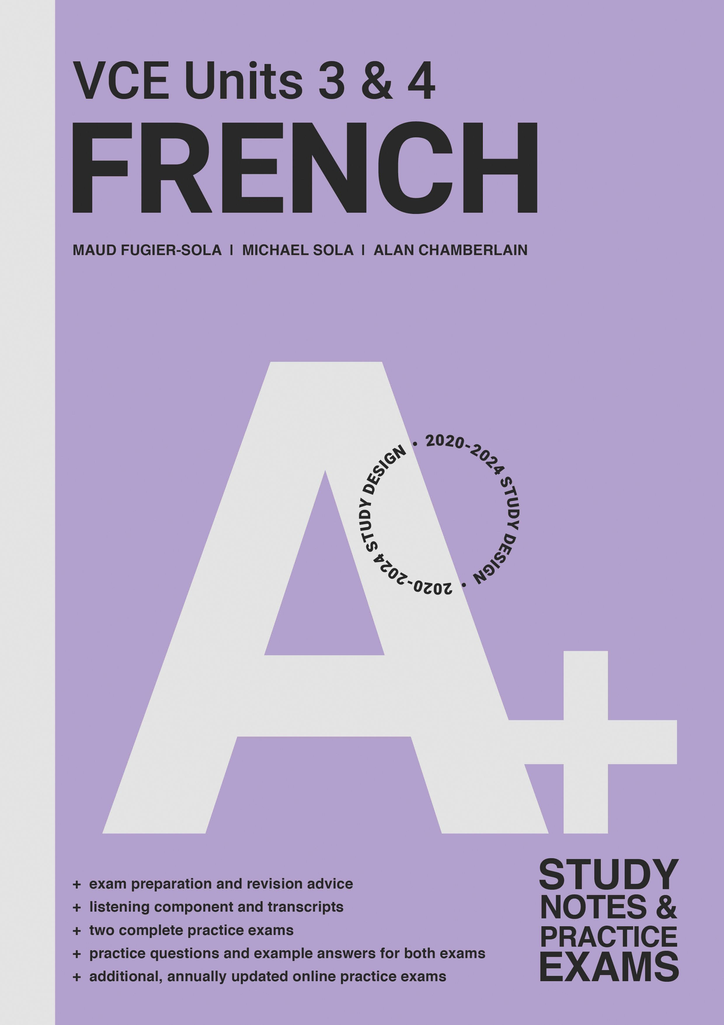 A+ French Exam Units 3&4 2E