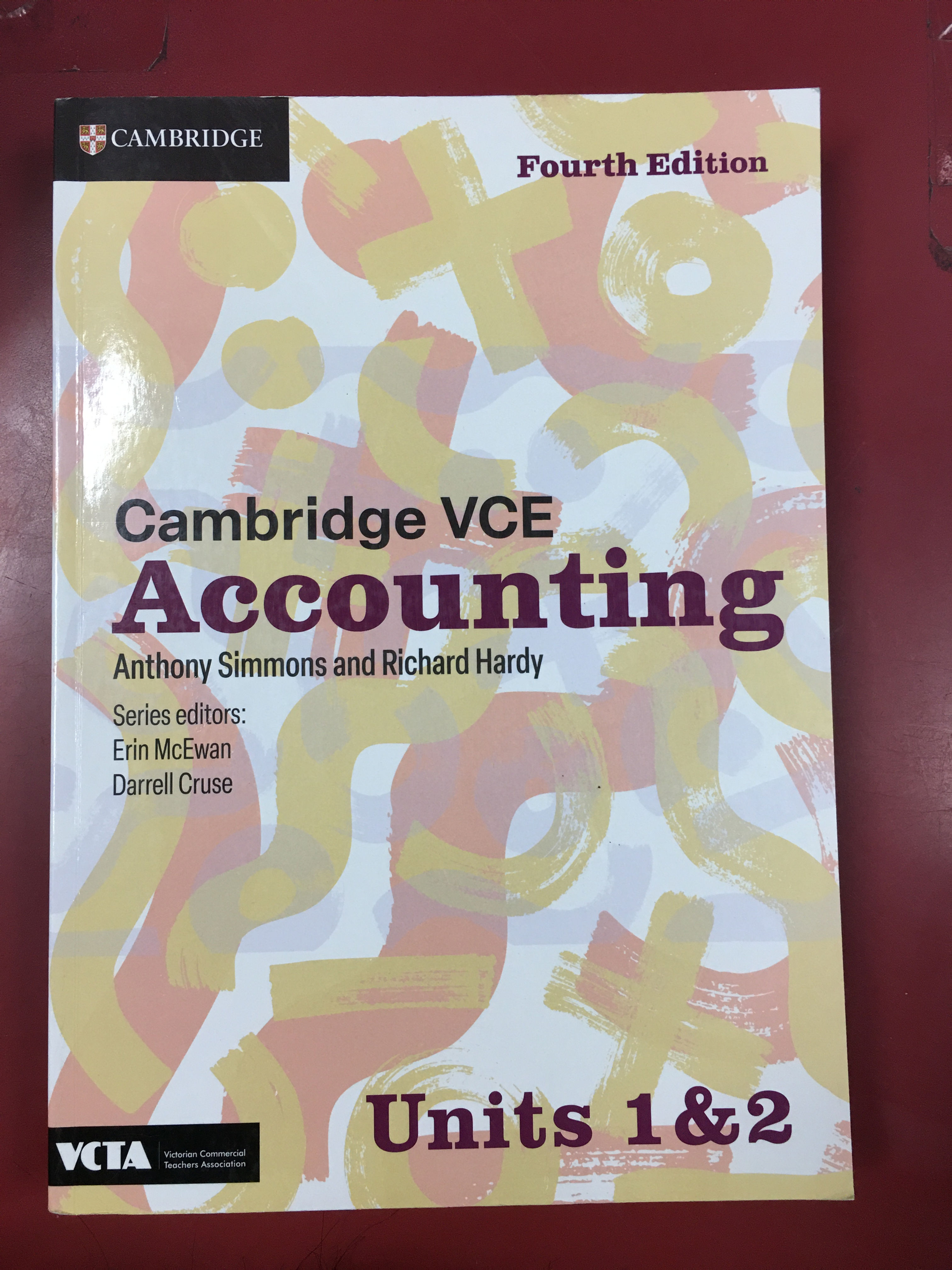 Cambridge VCE Accounting Units 1&2 4E (SECOND HAND)