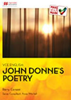 Make Your Mark: John Donne's Poetry