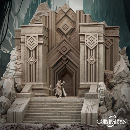 Dwarven Mine Entrance | New Horizon Printing