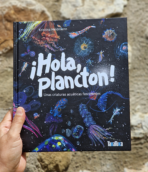 Hallo Plankton book cover spanish