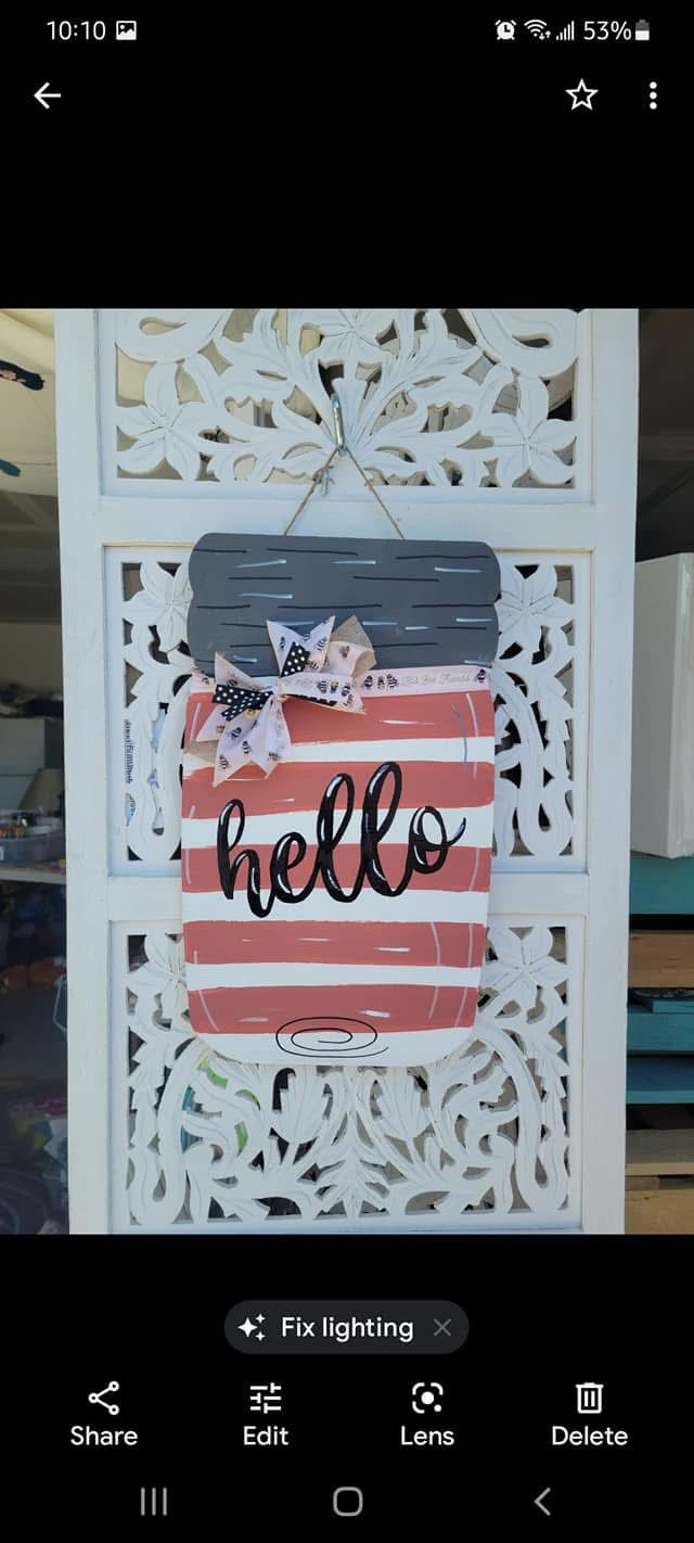 Summer Wooden Sign Class