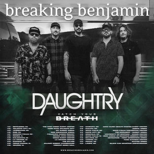 Breaking Benjamin Announce Spring Tour with Daughtry and Catch Your Breath